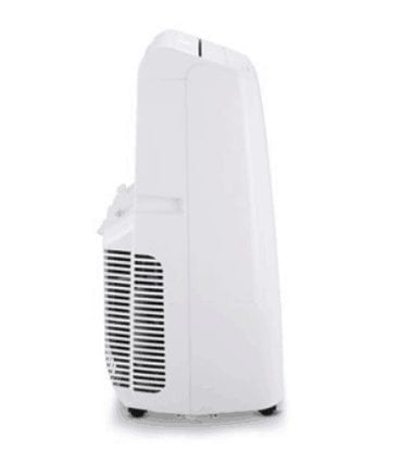 portable air conditioner PAC 3500 E side to rear view